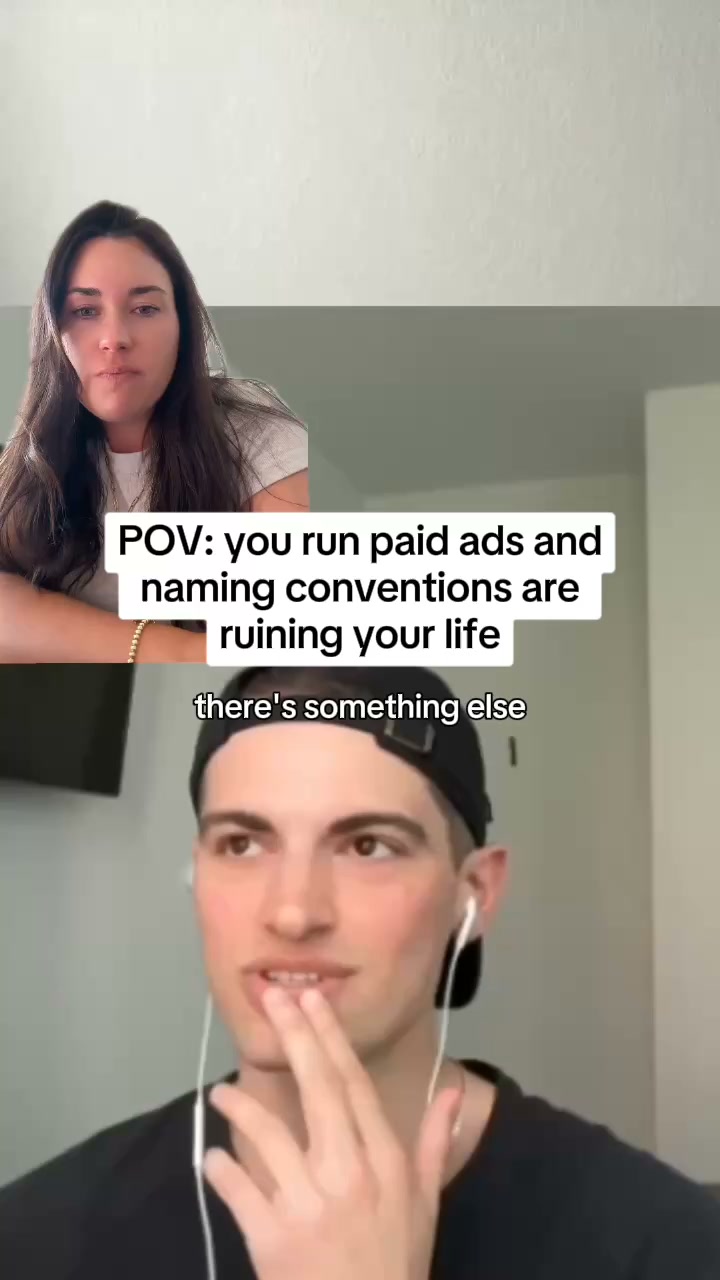 Motion Meta ad: "POV: you run paid ads and naming conventions are ruining your life"