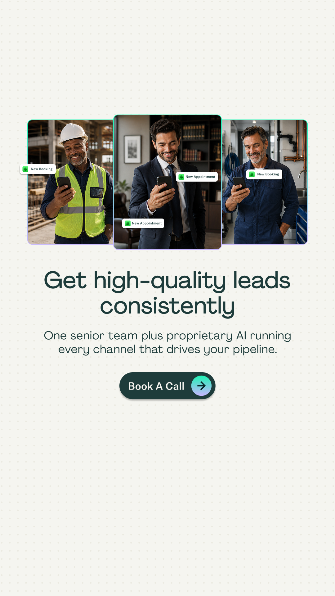 Pixis Meta ad: "Stop chasing leads the hard way" -- an agency full of juniors billing you every month