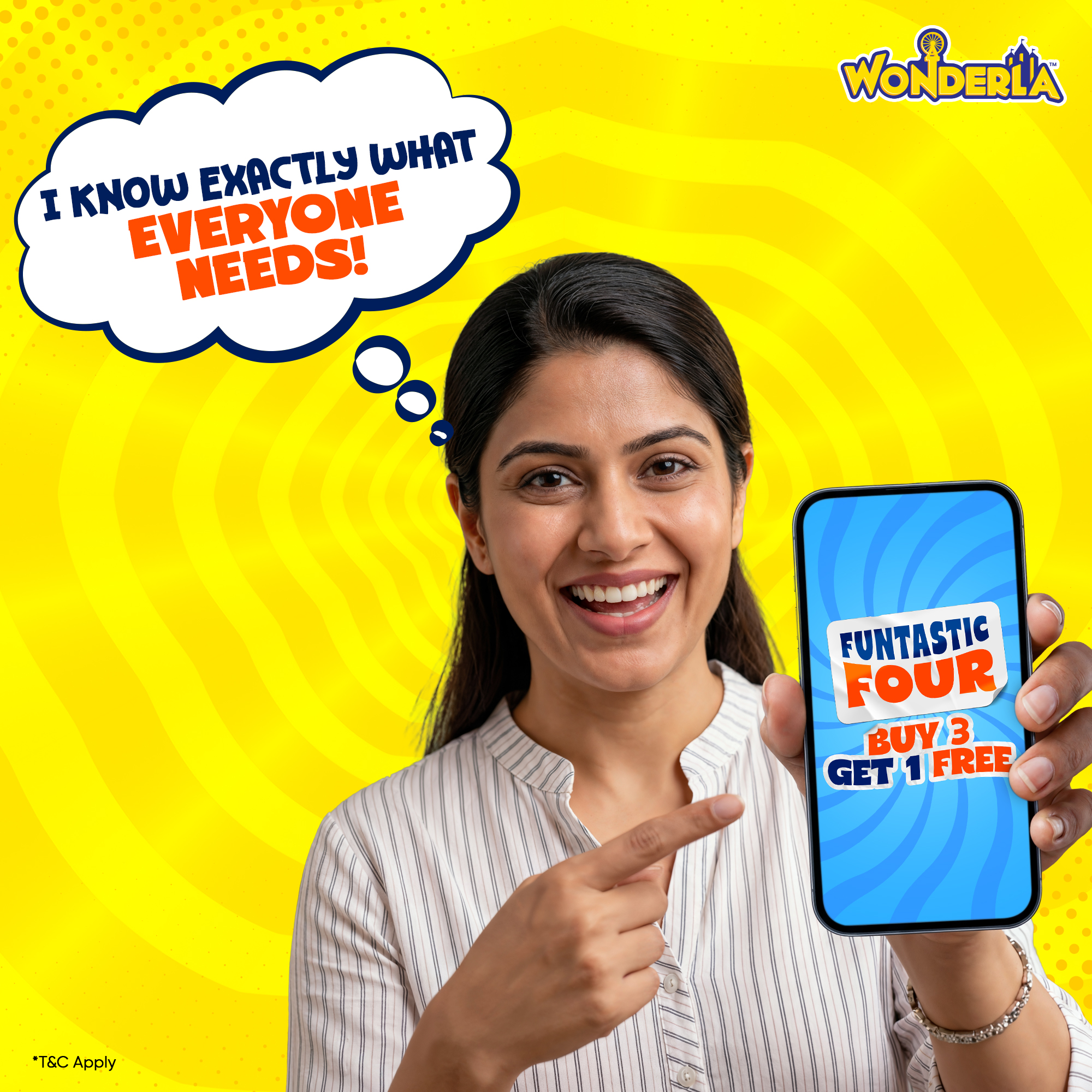 Wonderla carousel ad, card 4 of 6