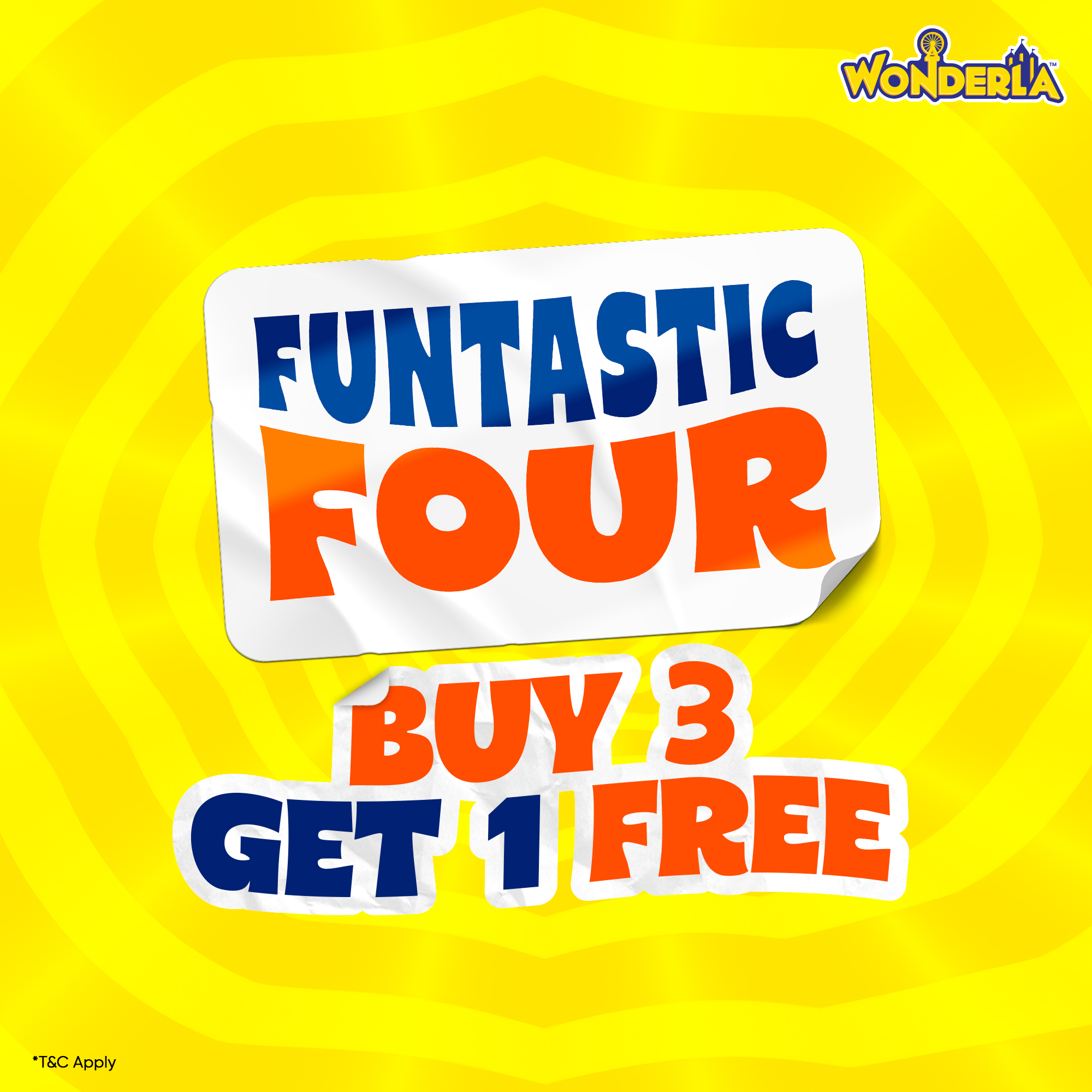Wonderla carousel ad, card 6 of 6