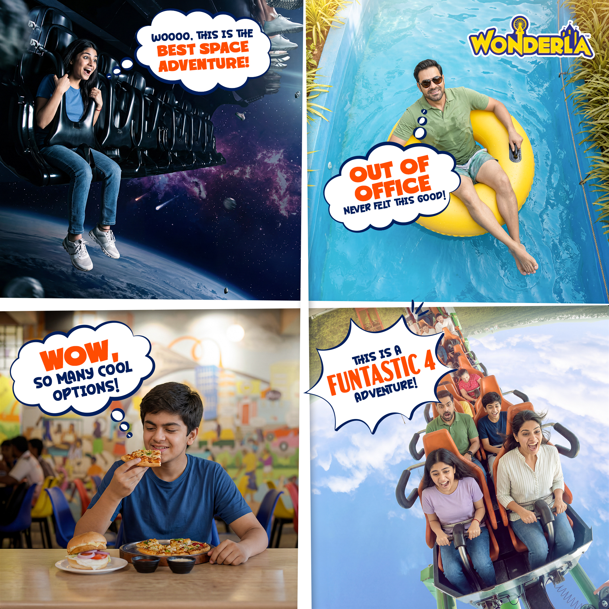 Wonderla carousel ad, card 5 of 6
