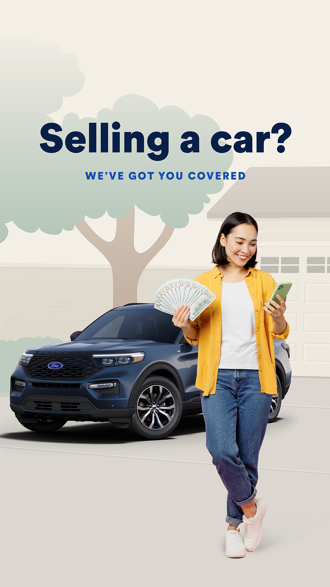 Driveway.com Meta ad: "Selling a car? We've got you covered"