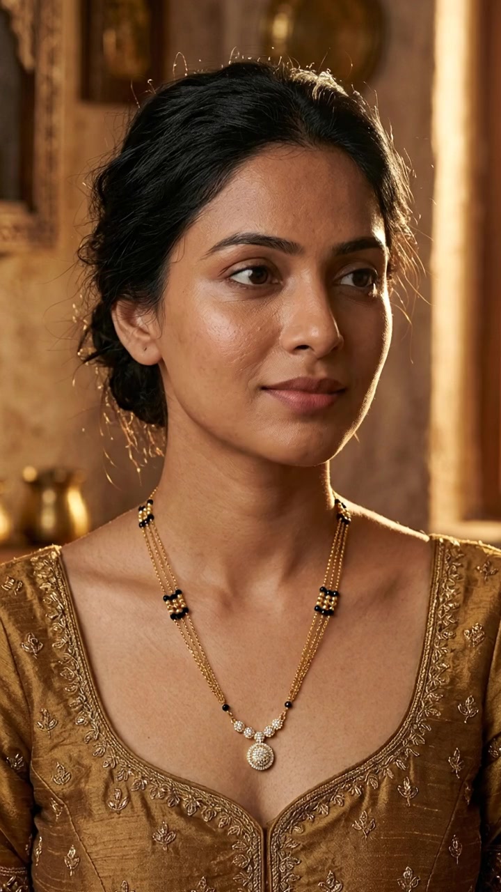 vamayukt Meta ad: Elegance that shines in every look -- three-layer mangalsutra with free delivery and 50% off