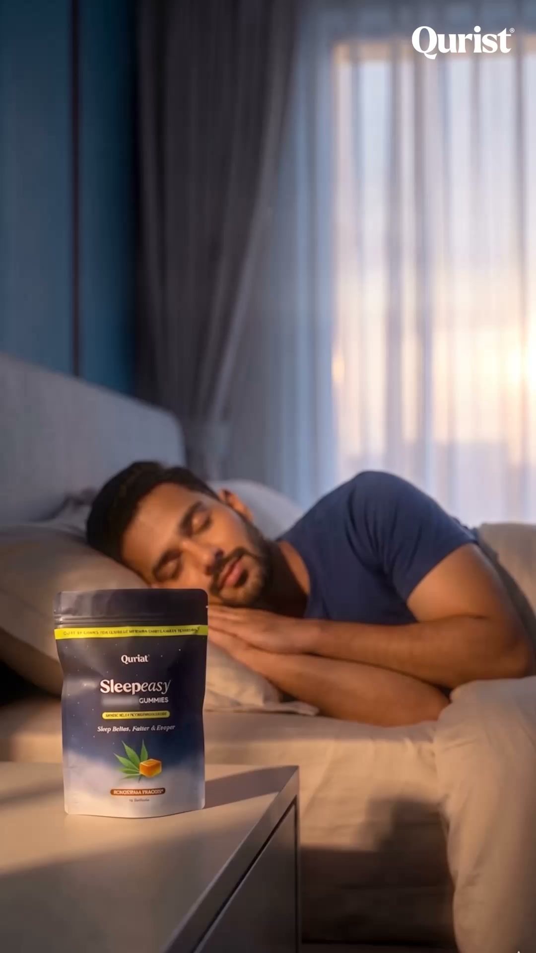 Qurist Meta ad: "Thousands already sleep better with these" -- sleep 3x deeper tonight