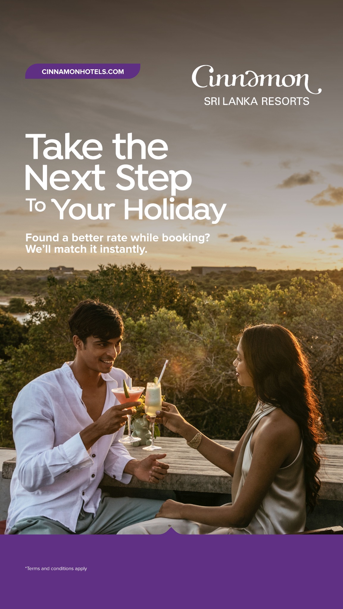 Cinnamon Lodge Habarana Meta ad: your dream getaway awaits -- book direct for the best rate guaranteed