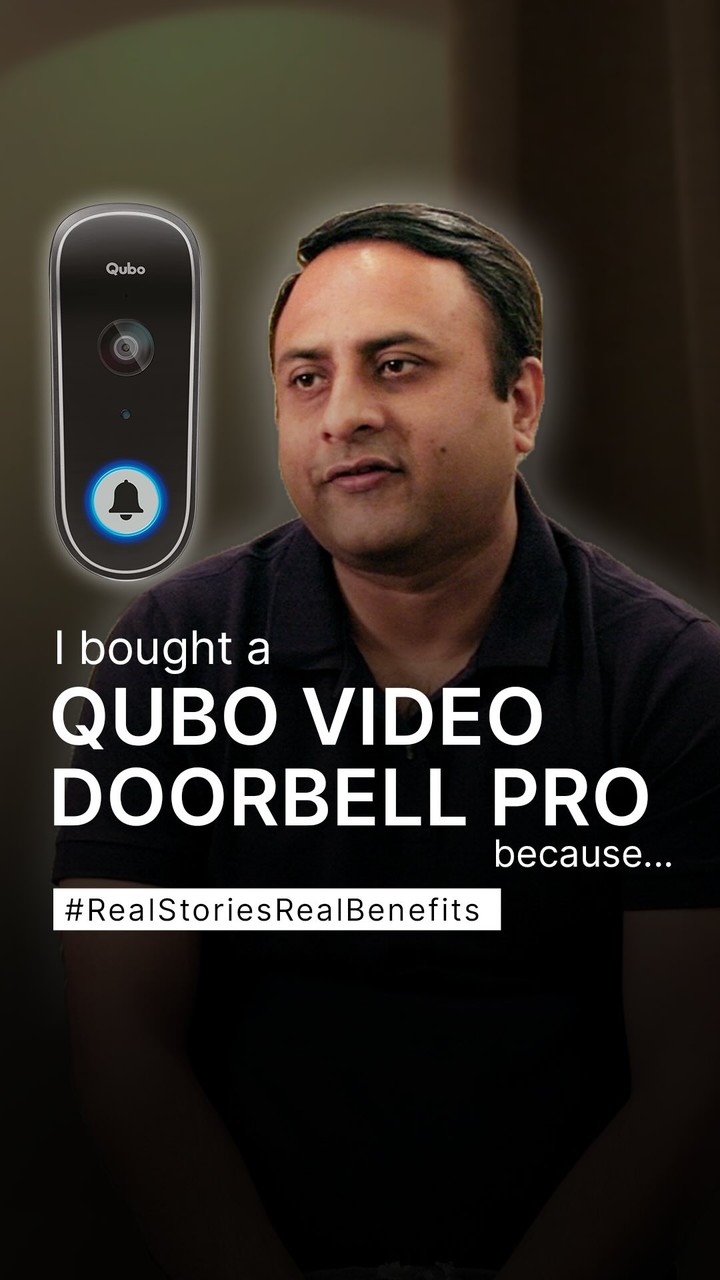 Qubo World UGC ad: "My son absolutely loves showing off the new doorbell" -- video doorbell diaries