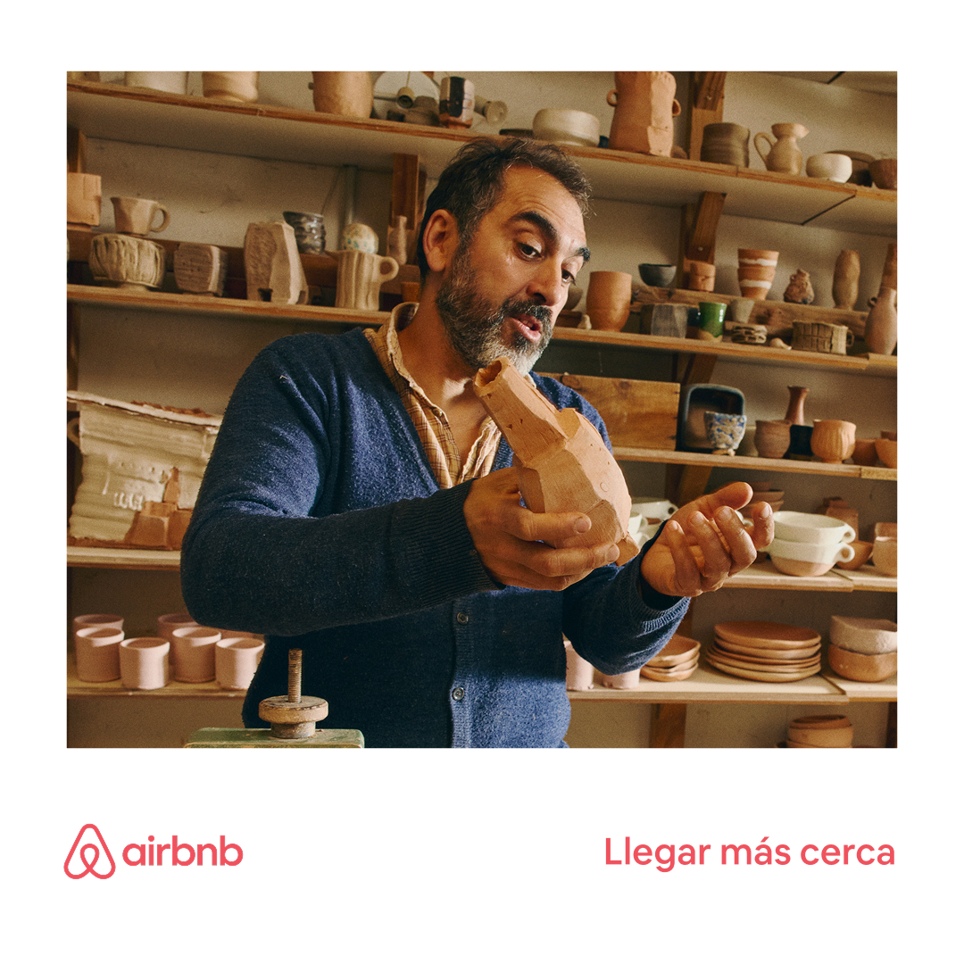 Airbnb Spain carousel ad, card 5 of 5