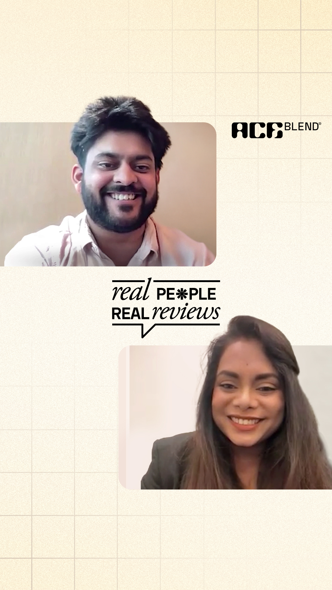 Ace Blend Meta ad: a founder-led conversational piece addressing fishy burps from fish oil supplements