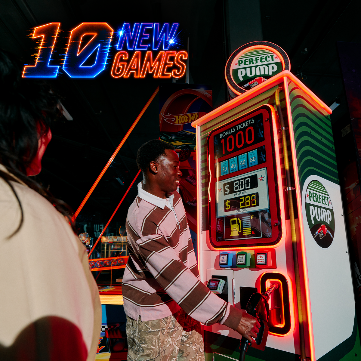 Dave & Buster's carousel ad, card 3 of 10