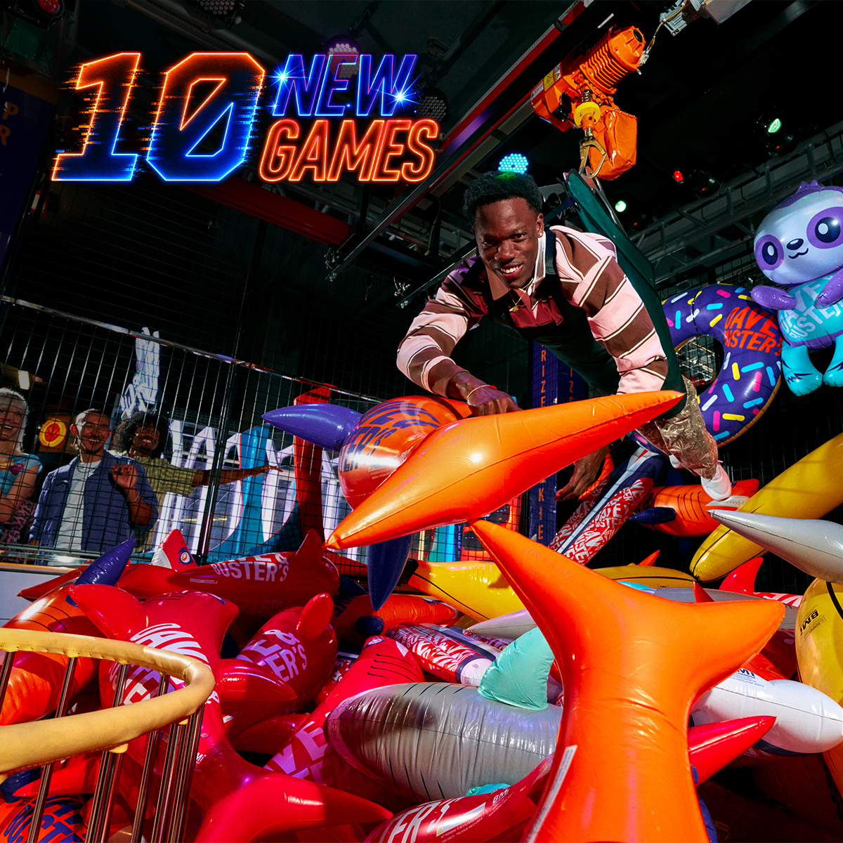 Dave & Buster's carousel ad, card 4 of 10