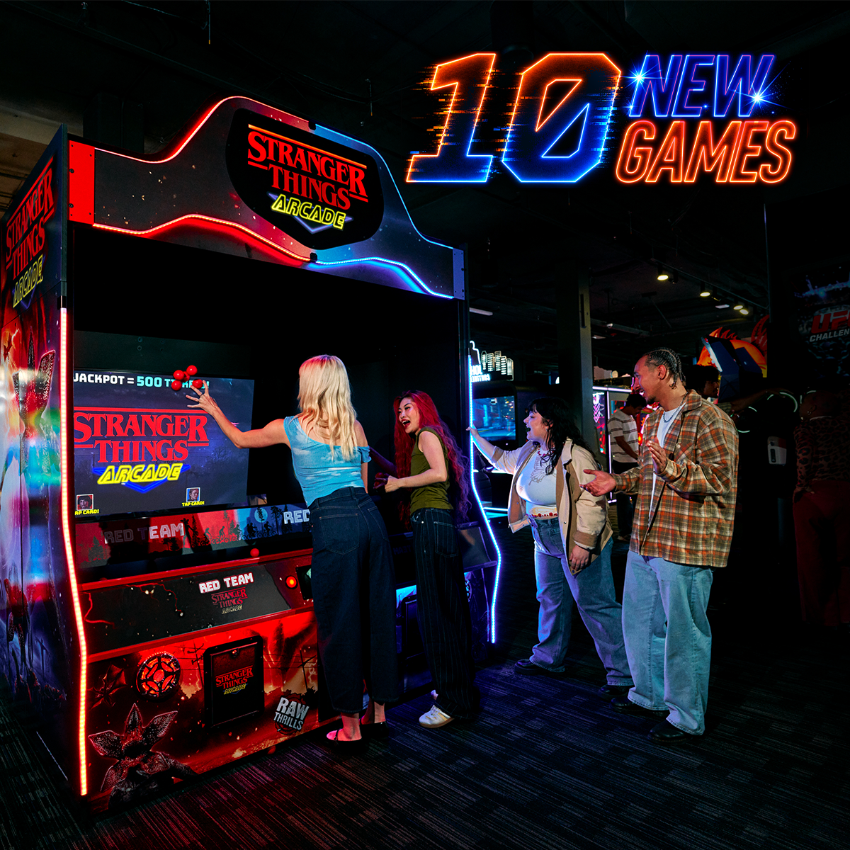 Dave & Buster's carousel ad, card 7 of 10